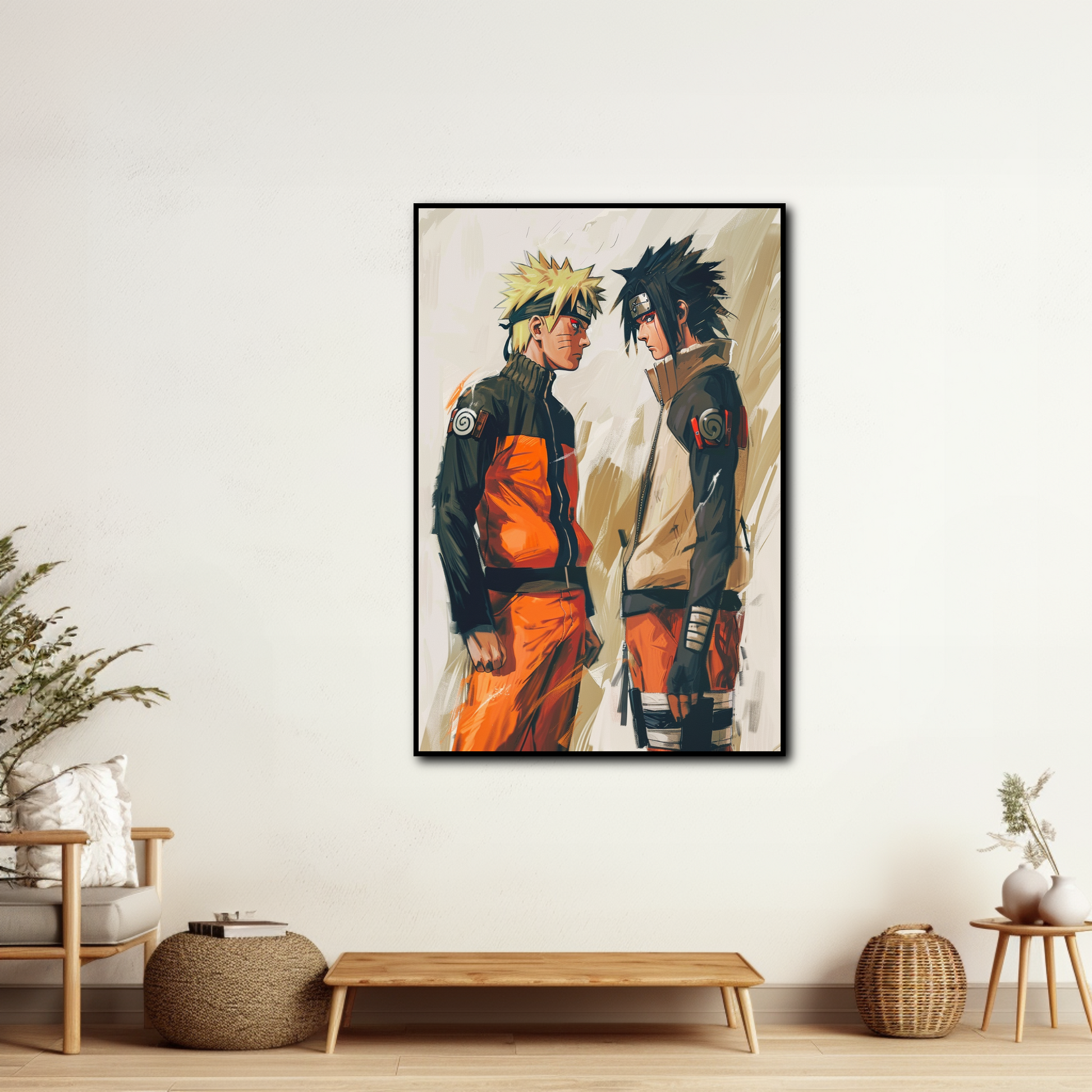 Tableau Naruto Confrontation Éternelle