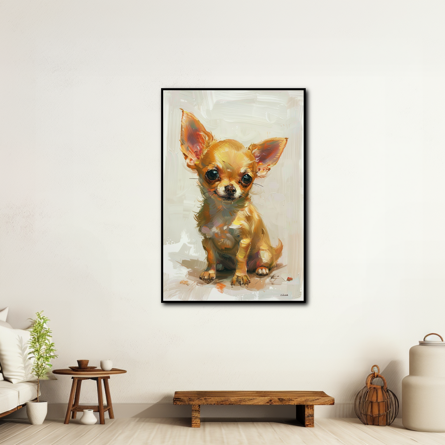 Tableau Chien Le Chihuahua