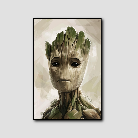 Tableau Groot des gardiens de la galaxie – Marvel