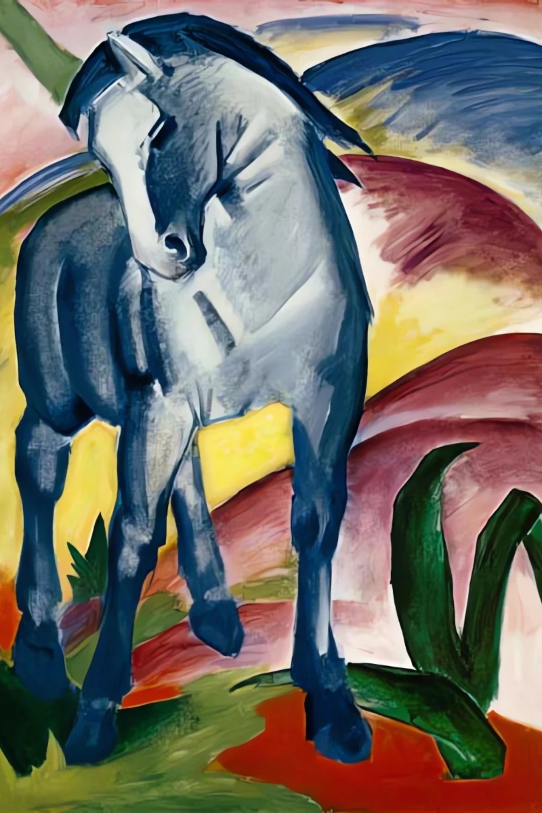 Cheval bleu I - Franz Marc