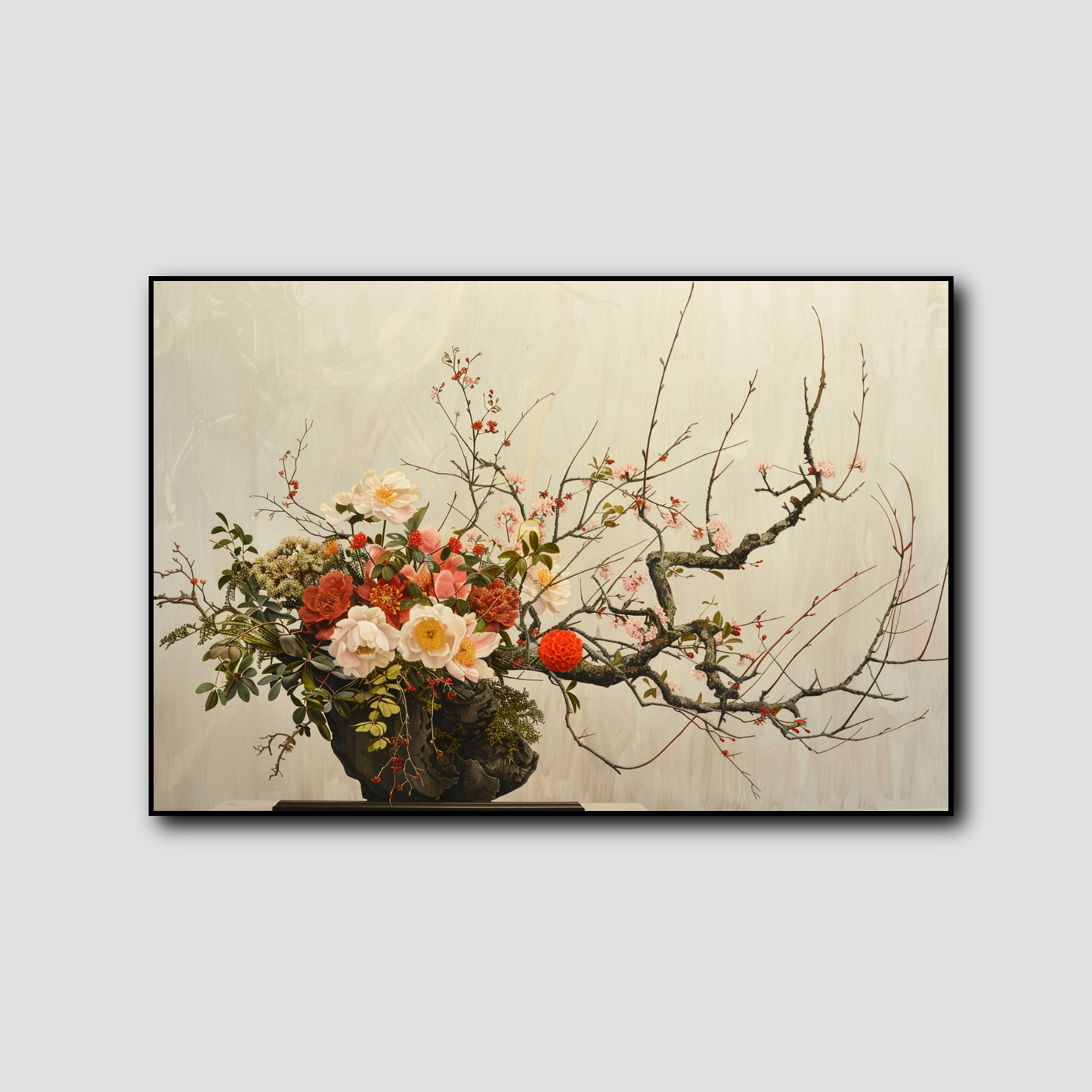 Tableau Ikebana