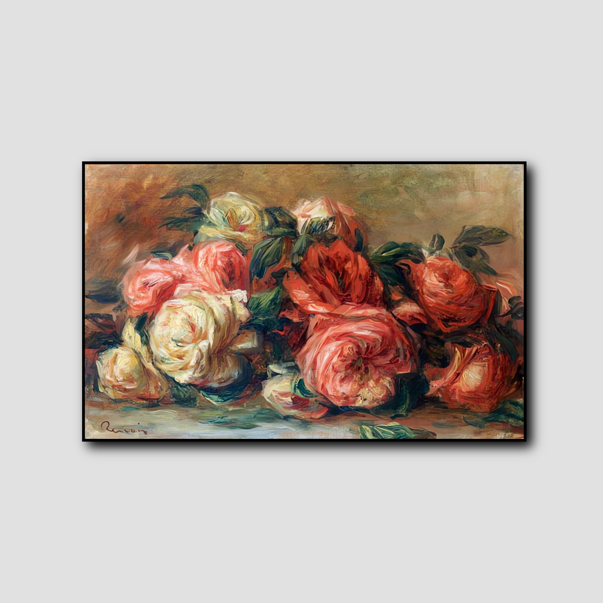 Roses écartées - Pierre-Auguste Renoir