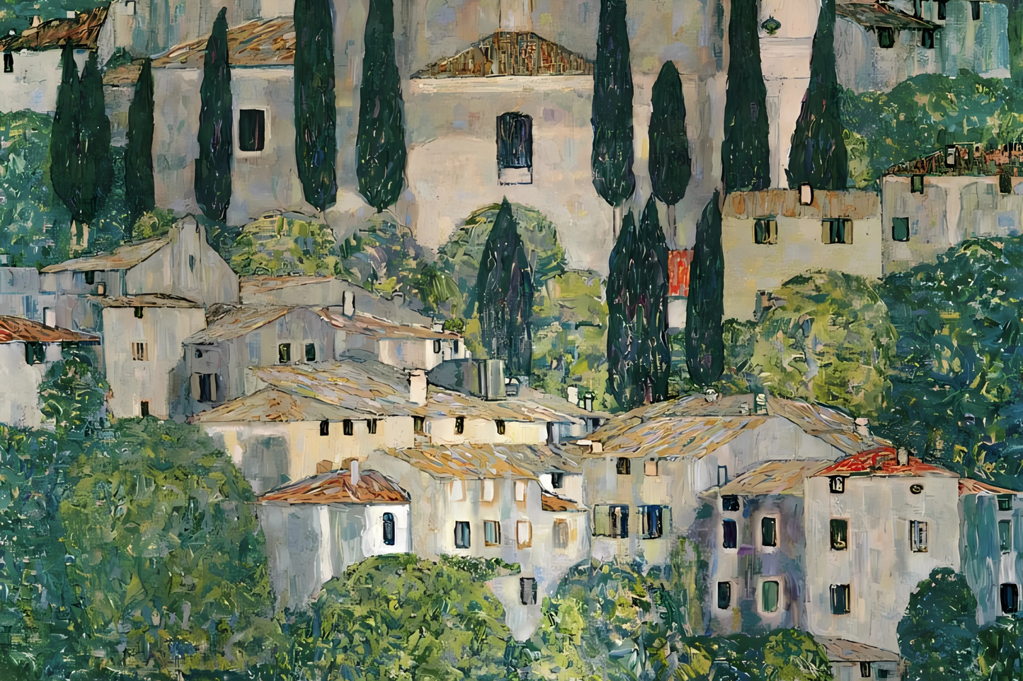 Eglise à Cassone - Gustav Klimt