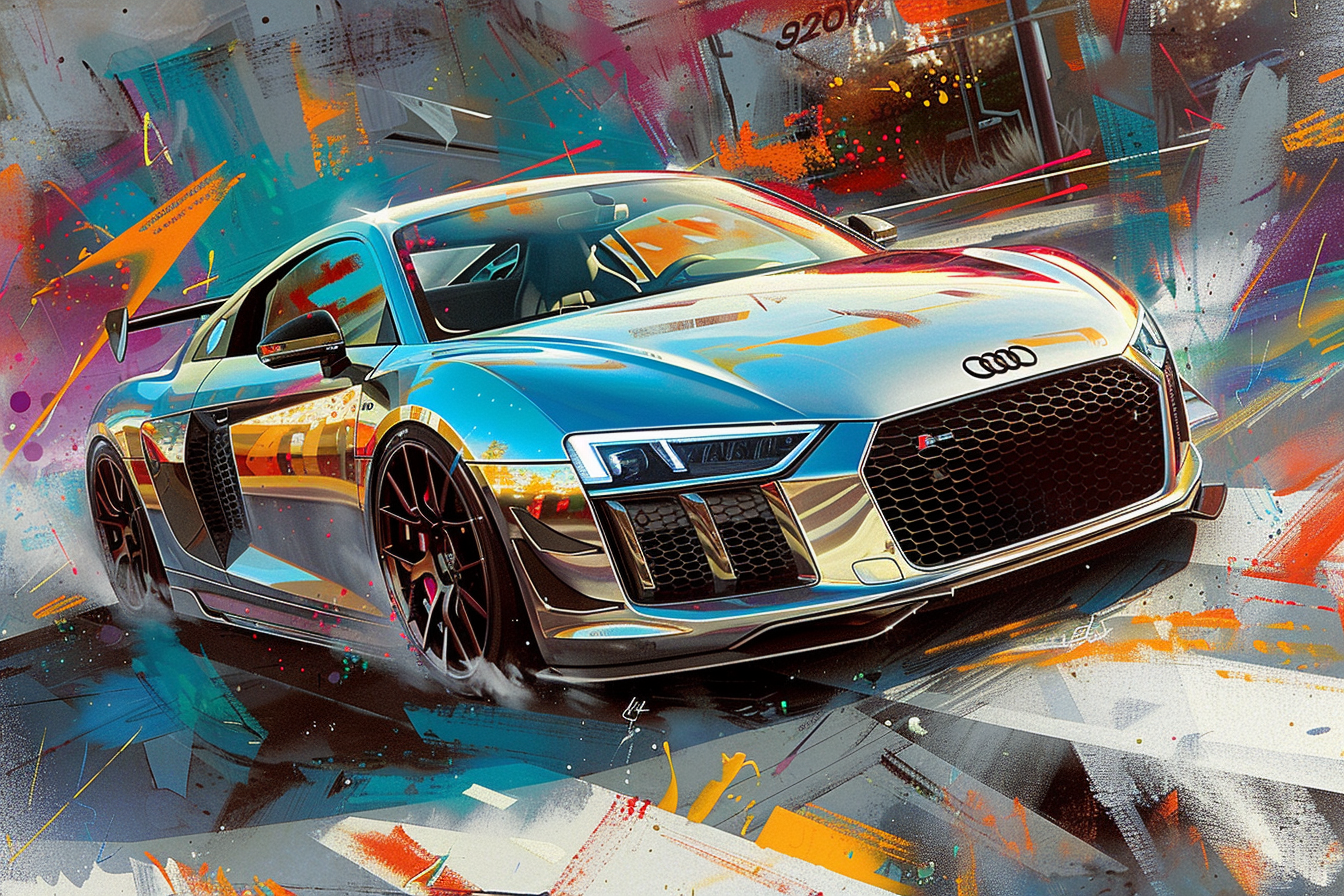 Tableau Audi R8