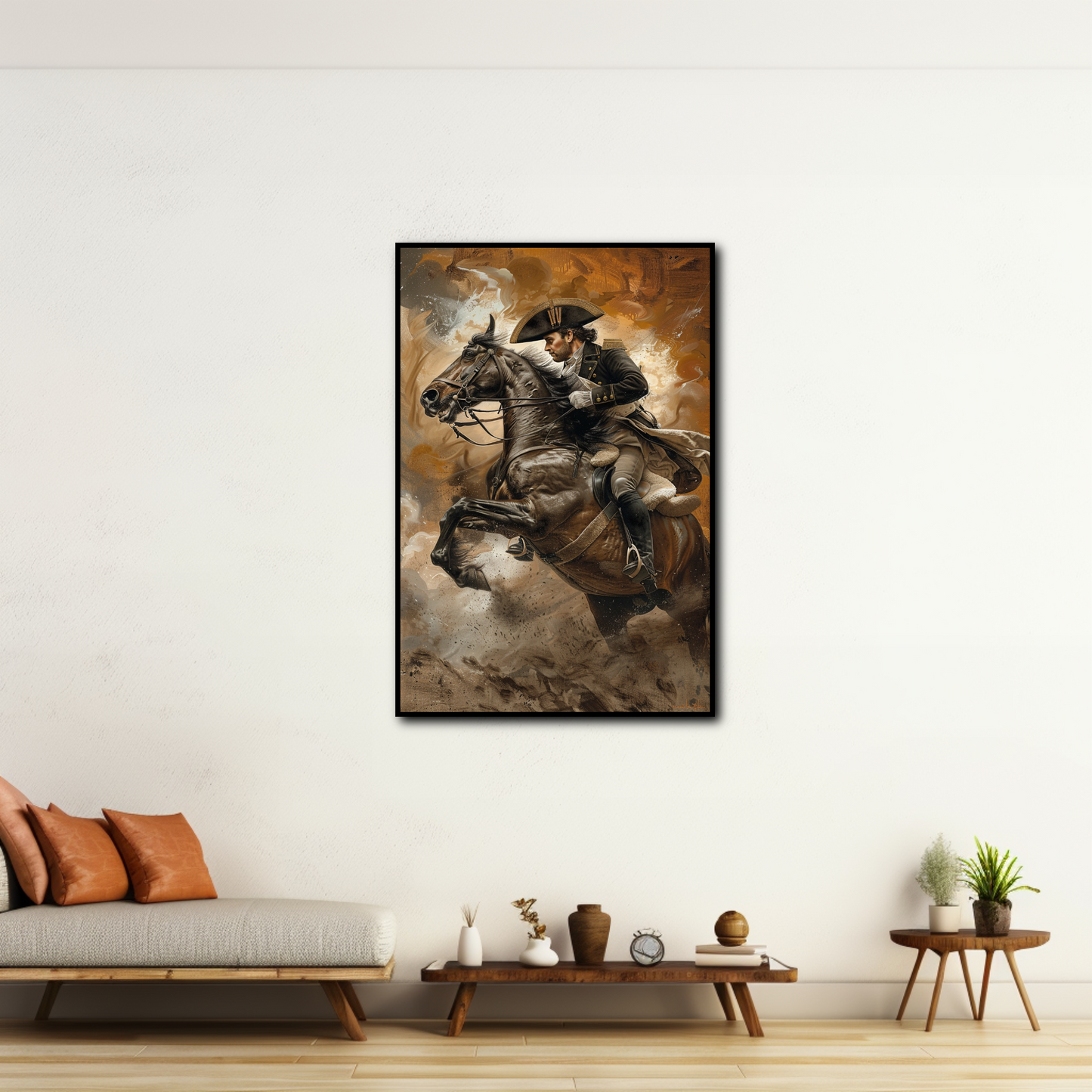 Tableau Napoleon Cheval