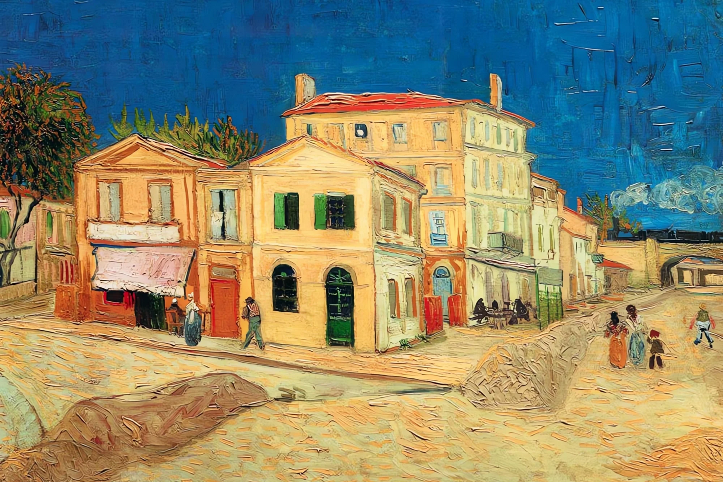 La maison jaune - Vincent Van Gogh