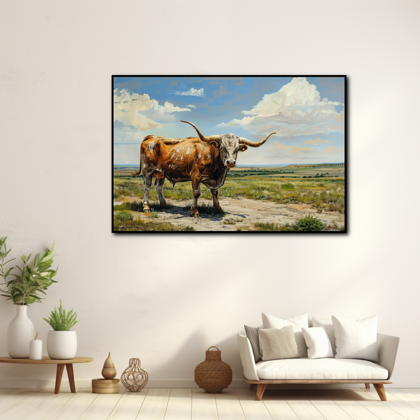 Tableau Texas Longhorn