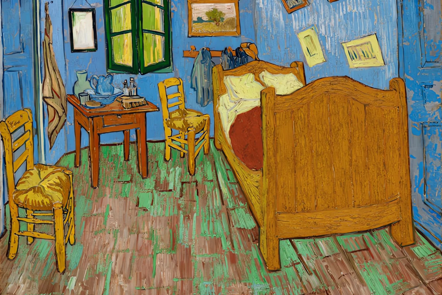 La chambre à coucher à Arles - Vincent Van Gogh