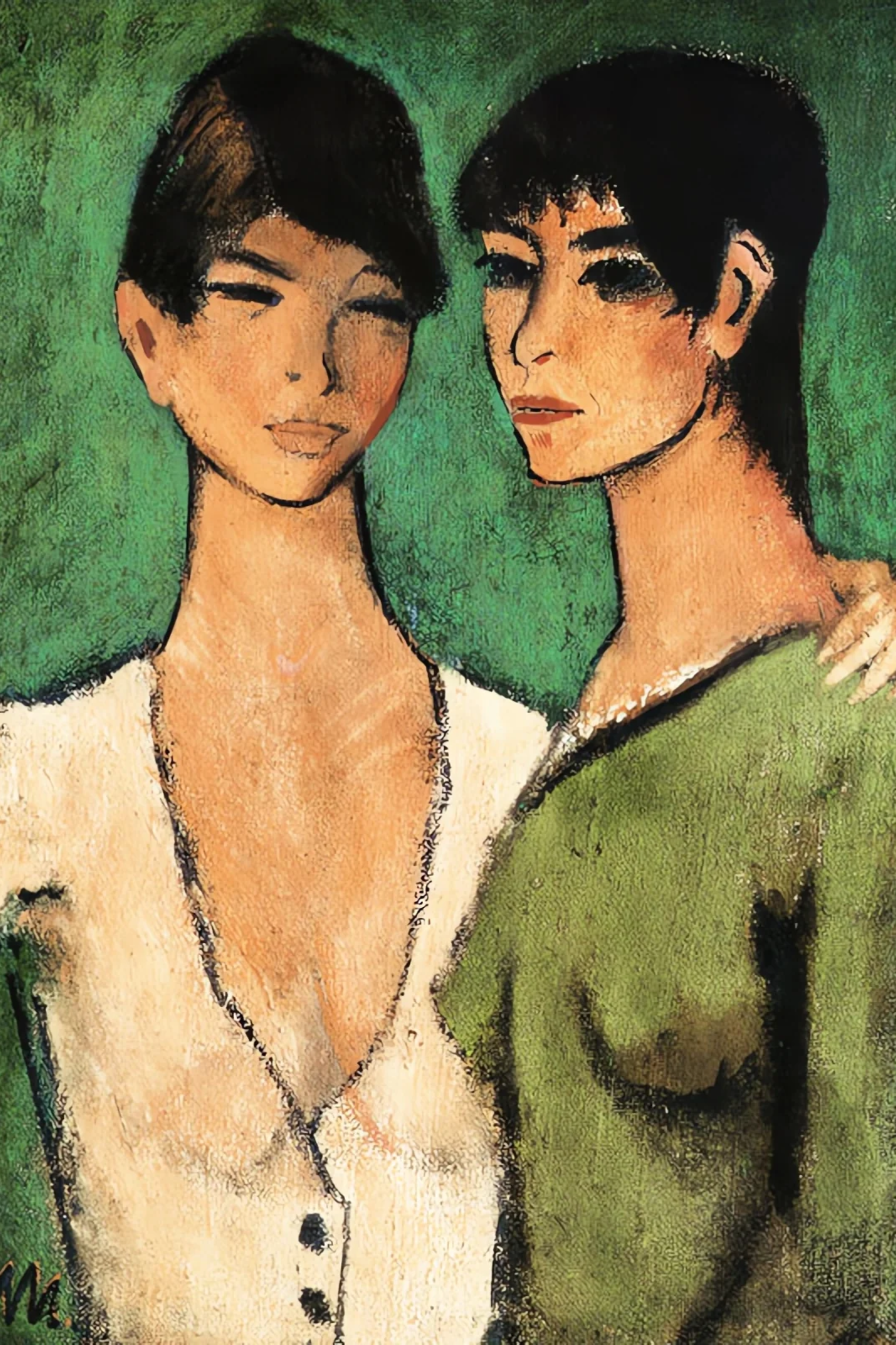 Deux soeurs - Otto Mueller