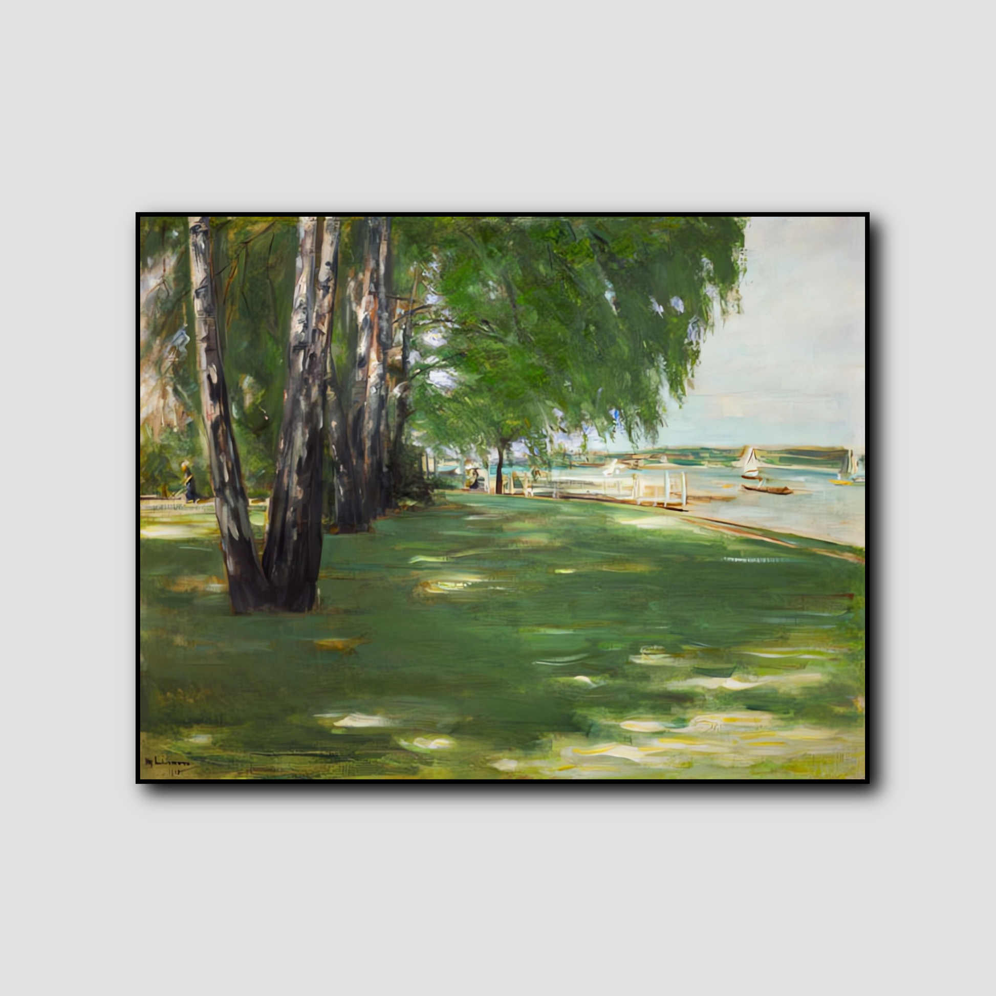 Le jardin de l'artiste dans Wannsee - Max Liebermann