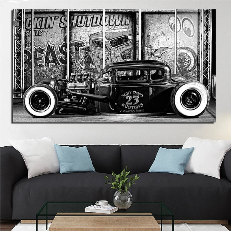 Tableau Voiture Ancienne