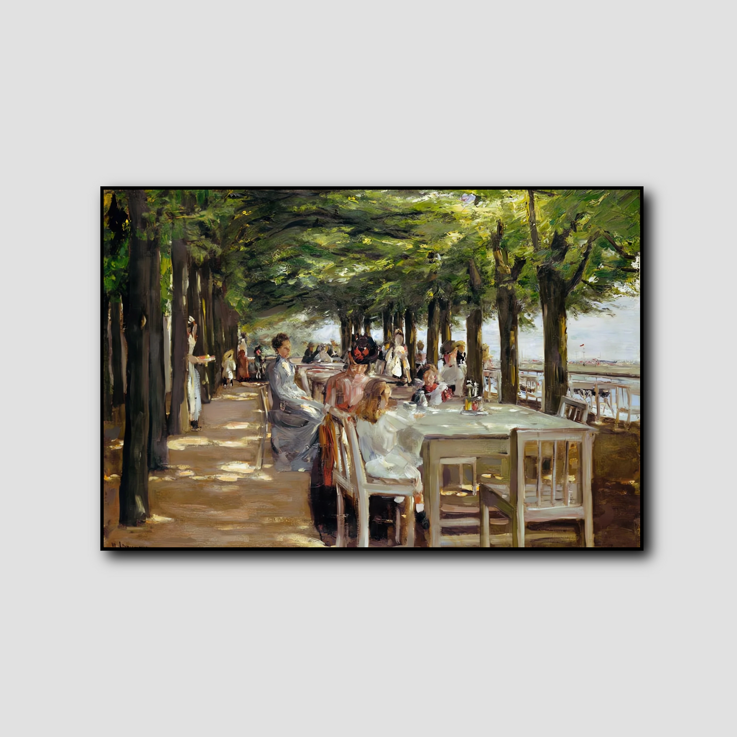 Restaurant Jacob à Nienstedten sur Elbe - Max Liebermann