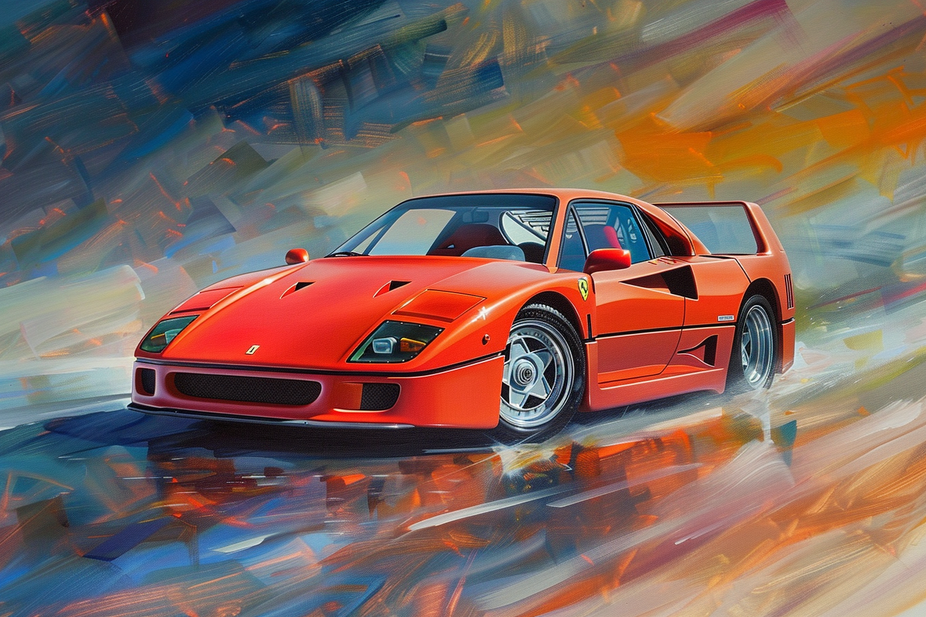 Tableau Ferrari F40