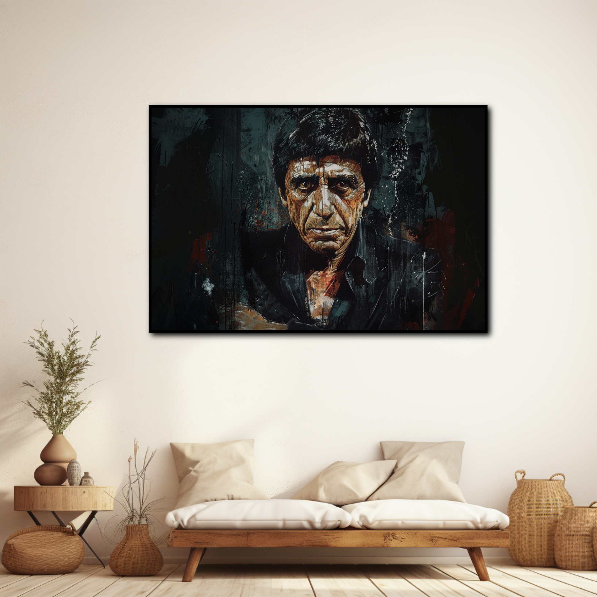 Tableau Scarface Al Pacino