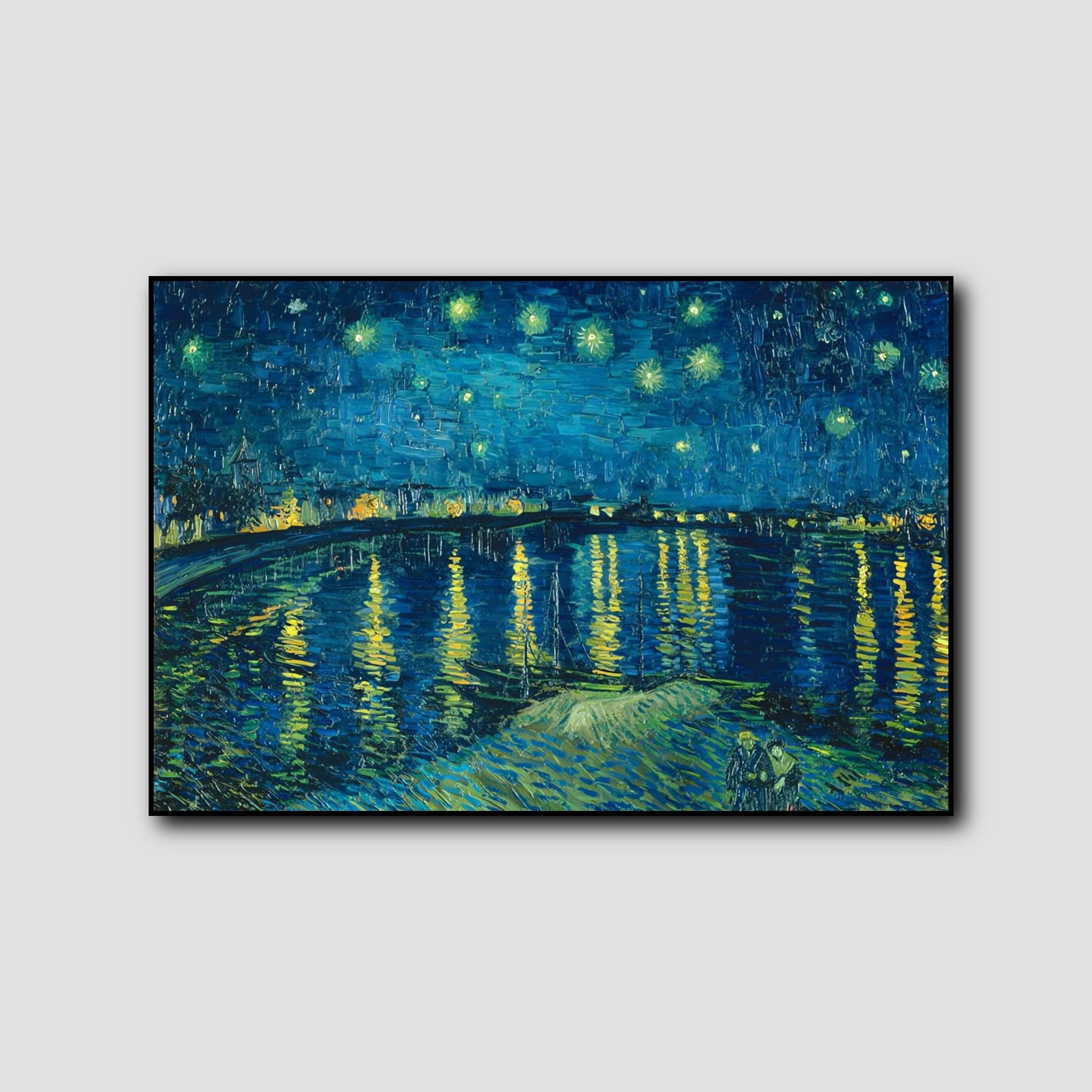 Nuit étoilée sur le Rhône - Vincent Van Gogh