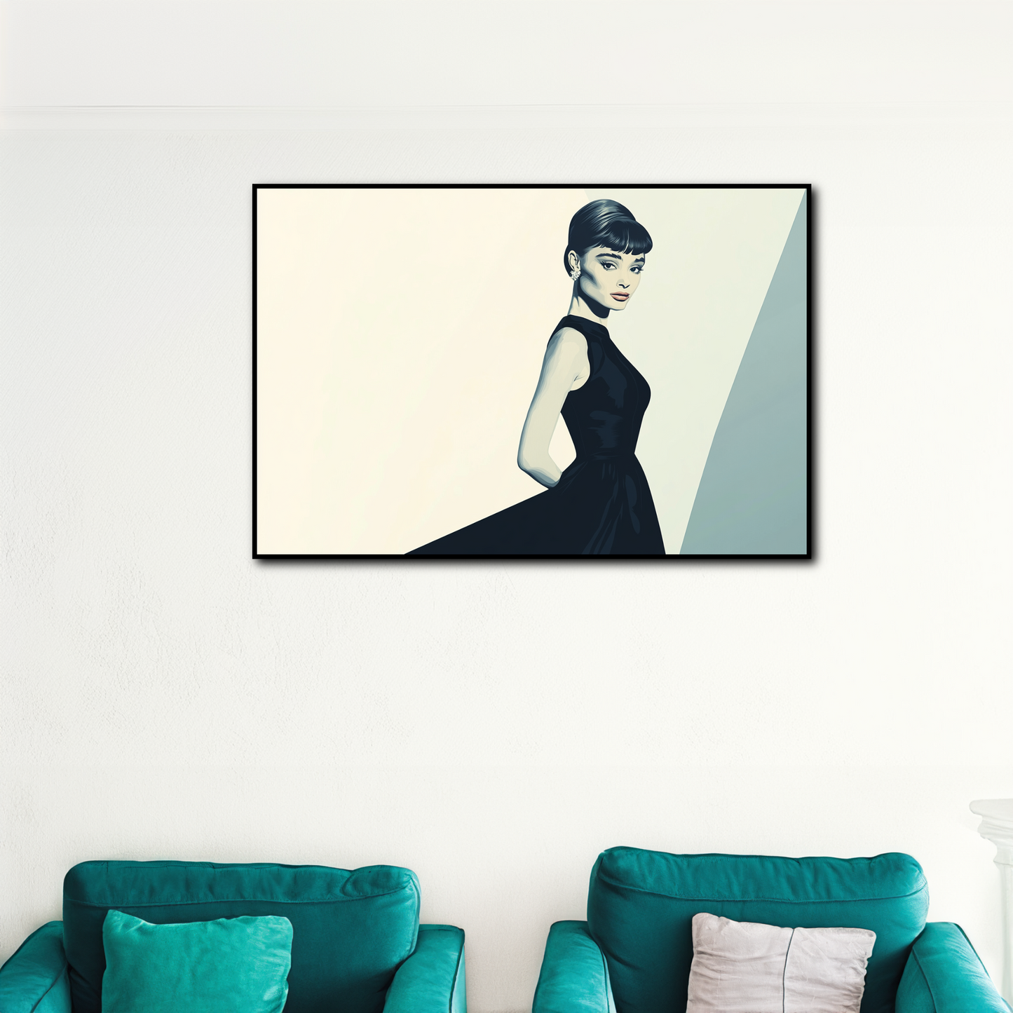 Tableau Audrey Hepburn Glamour