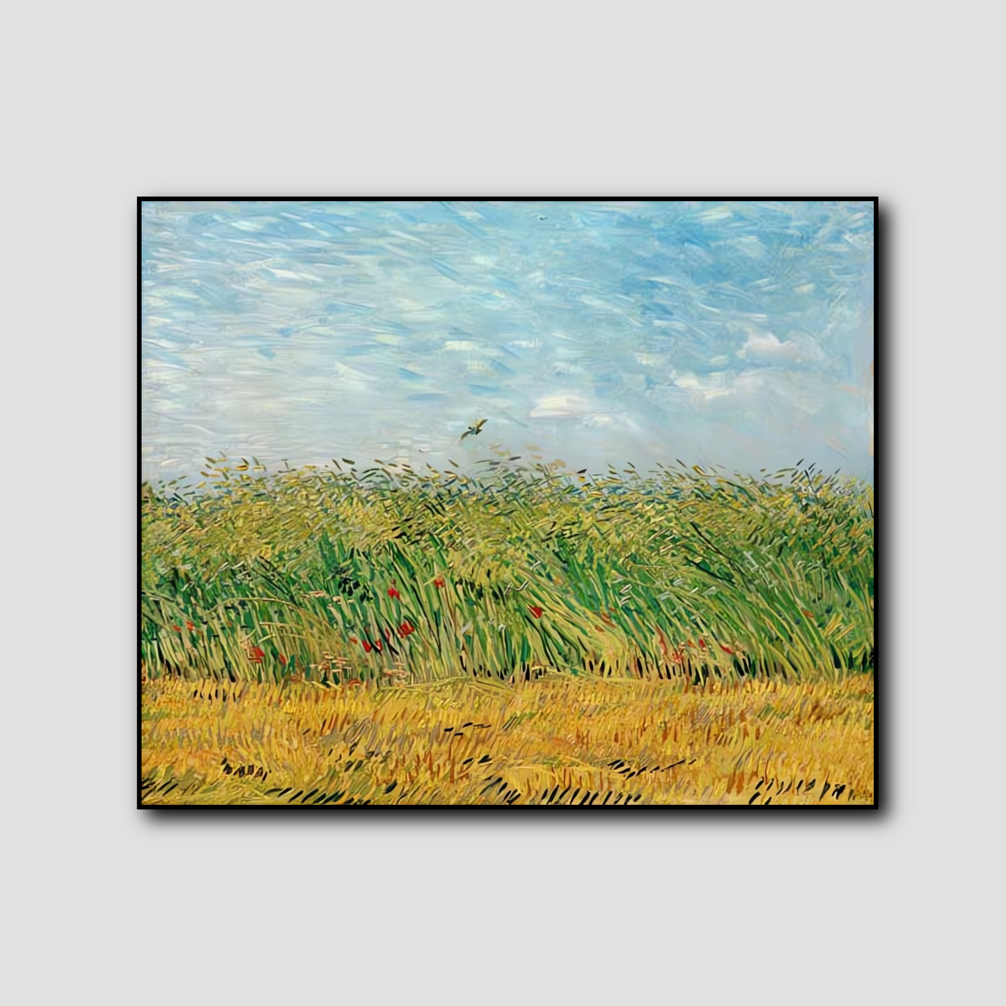 Champ de blé avec des alouettes - Vincent Van Gogh