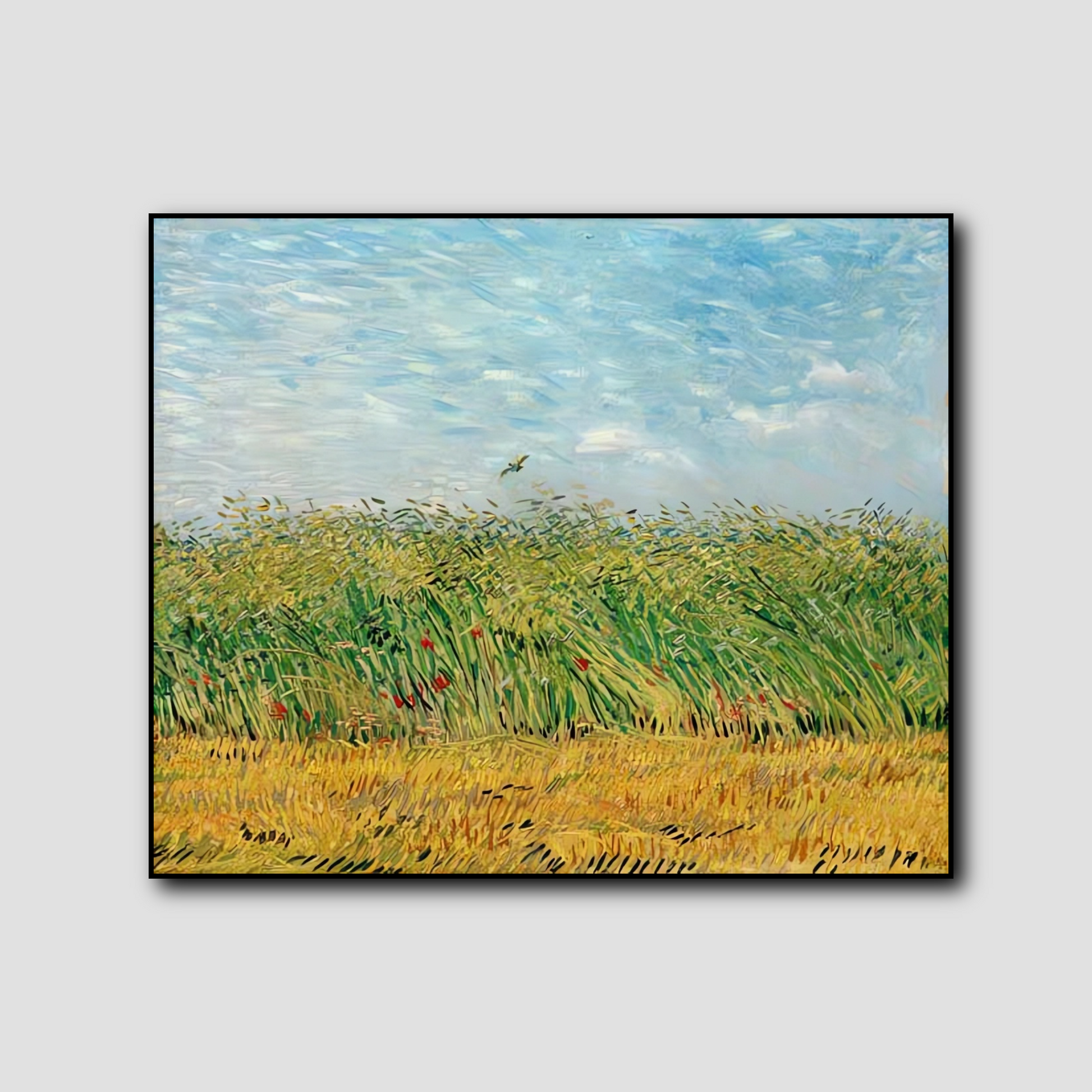 Champ de blé avec des alouettes - Vincent Van Gogh