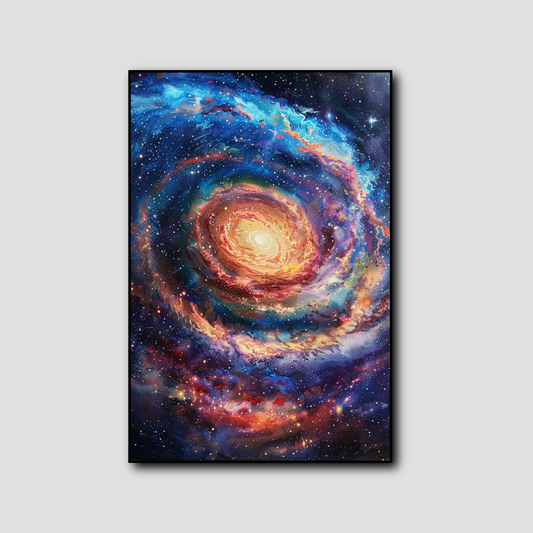 Tableau Mural Galaxie Spirale