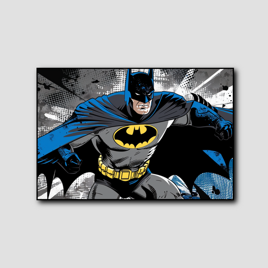 Tableau Batman super héros Dc Comics Pop Art