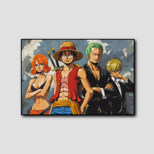 Tableau One Piece Héros