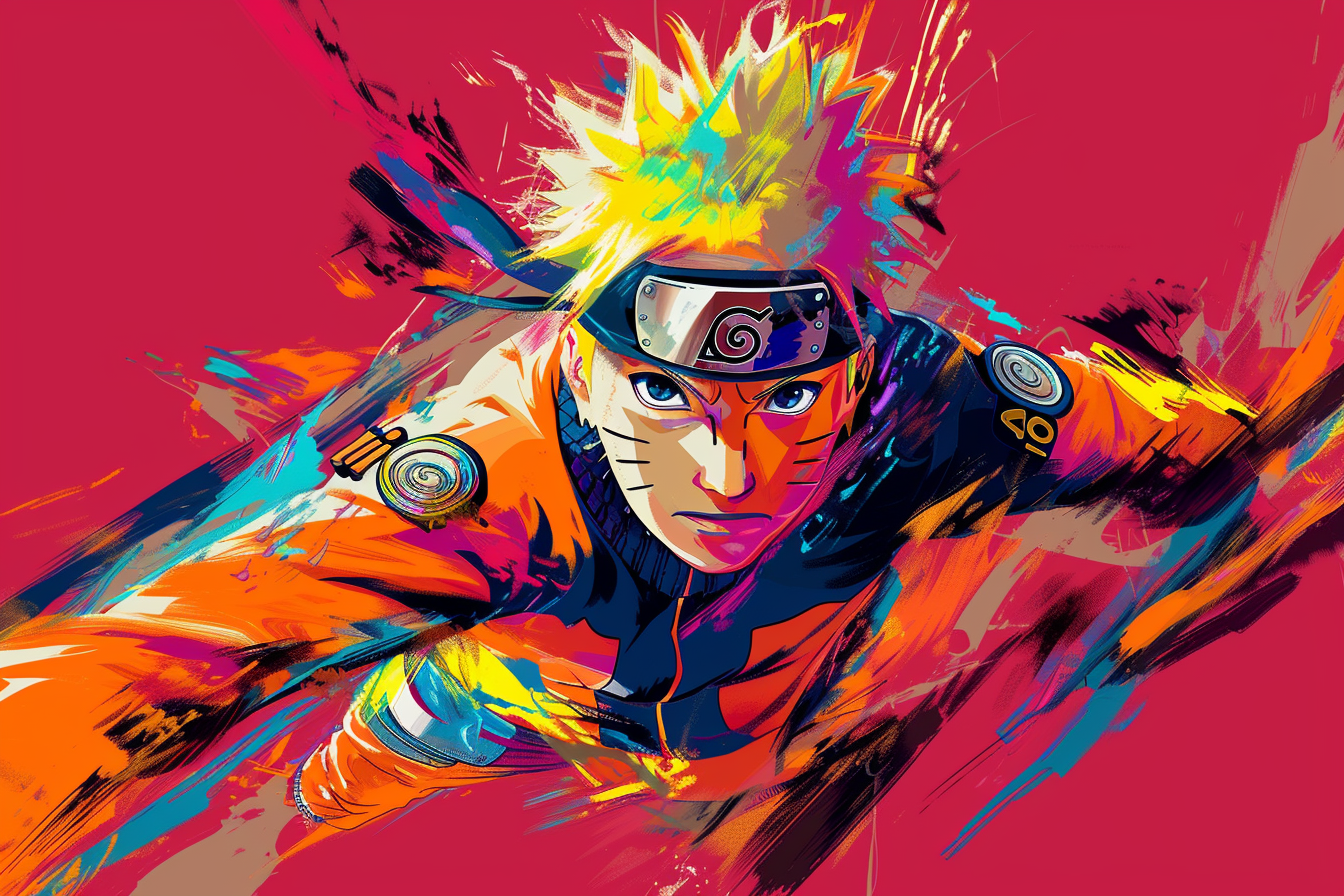 Tableau Naruto Éclat Uzumaki