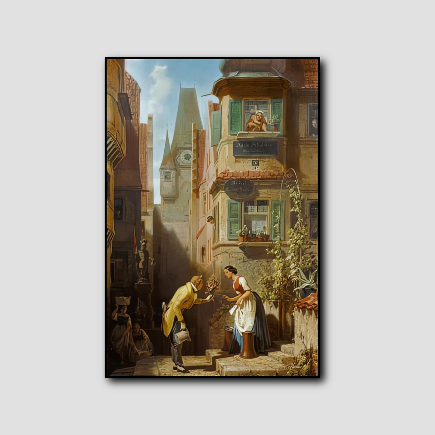 Le mariage éternel - Carl Spitzweg