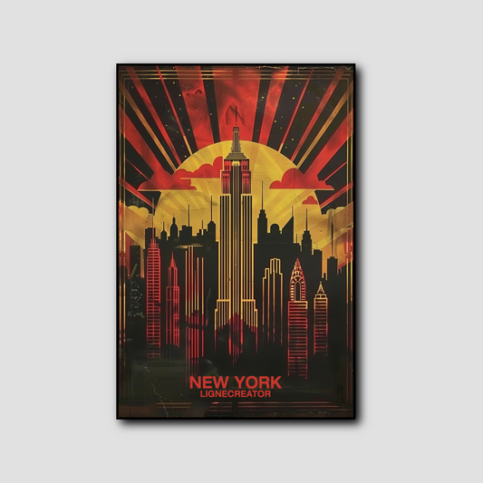 Affiche New York Vintage