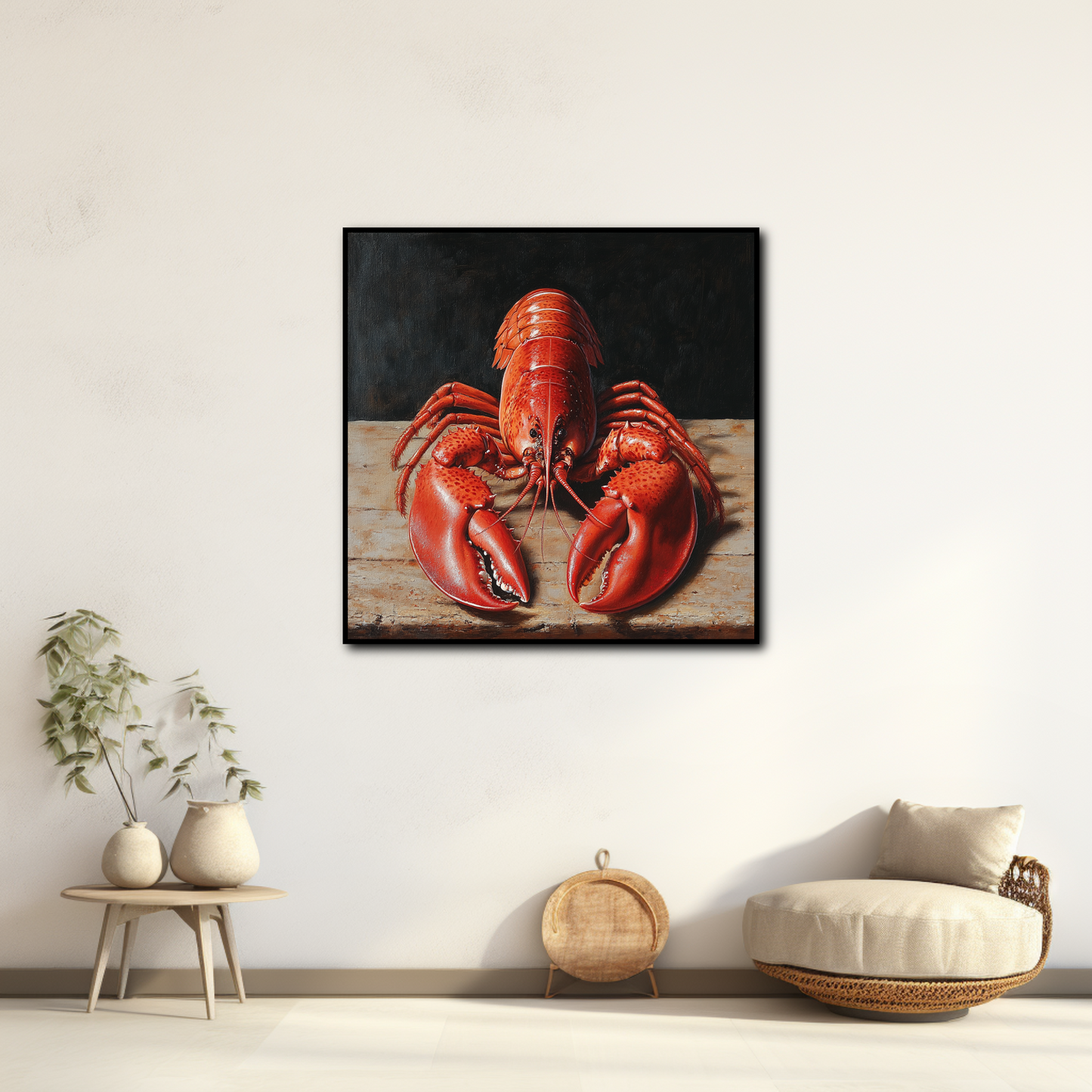 Tableau homard