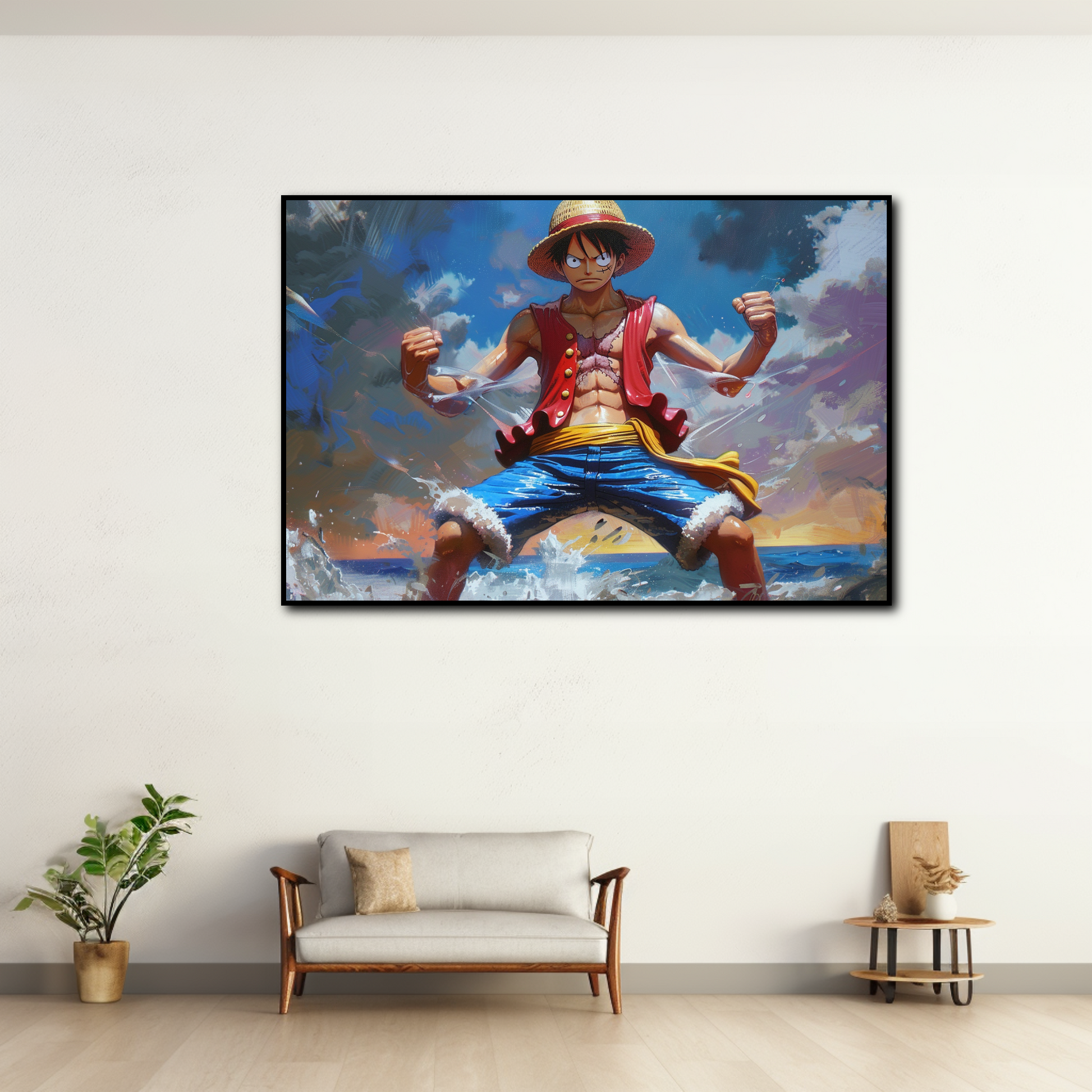 Tableau One Piece Luffy Légendaire