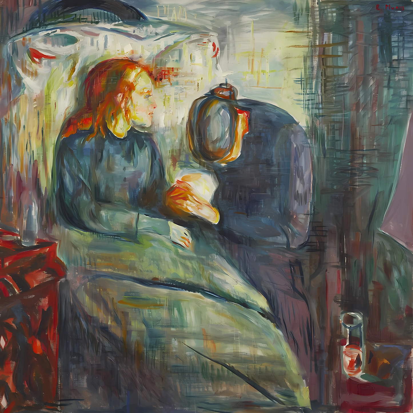 L’enfant malade - Edvard Munch