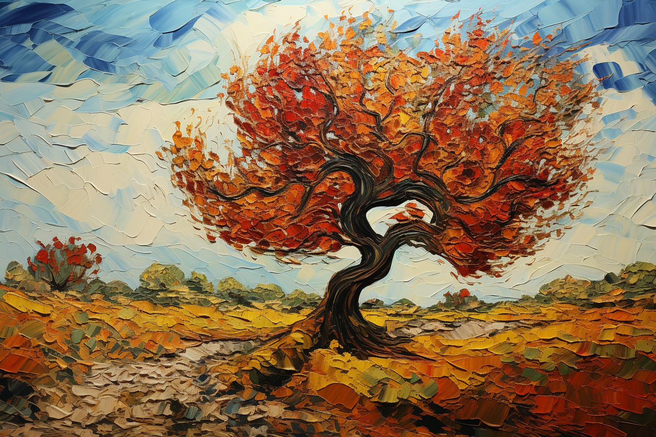 Tableau Arbre Automne