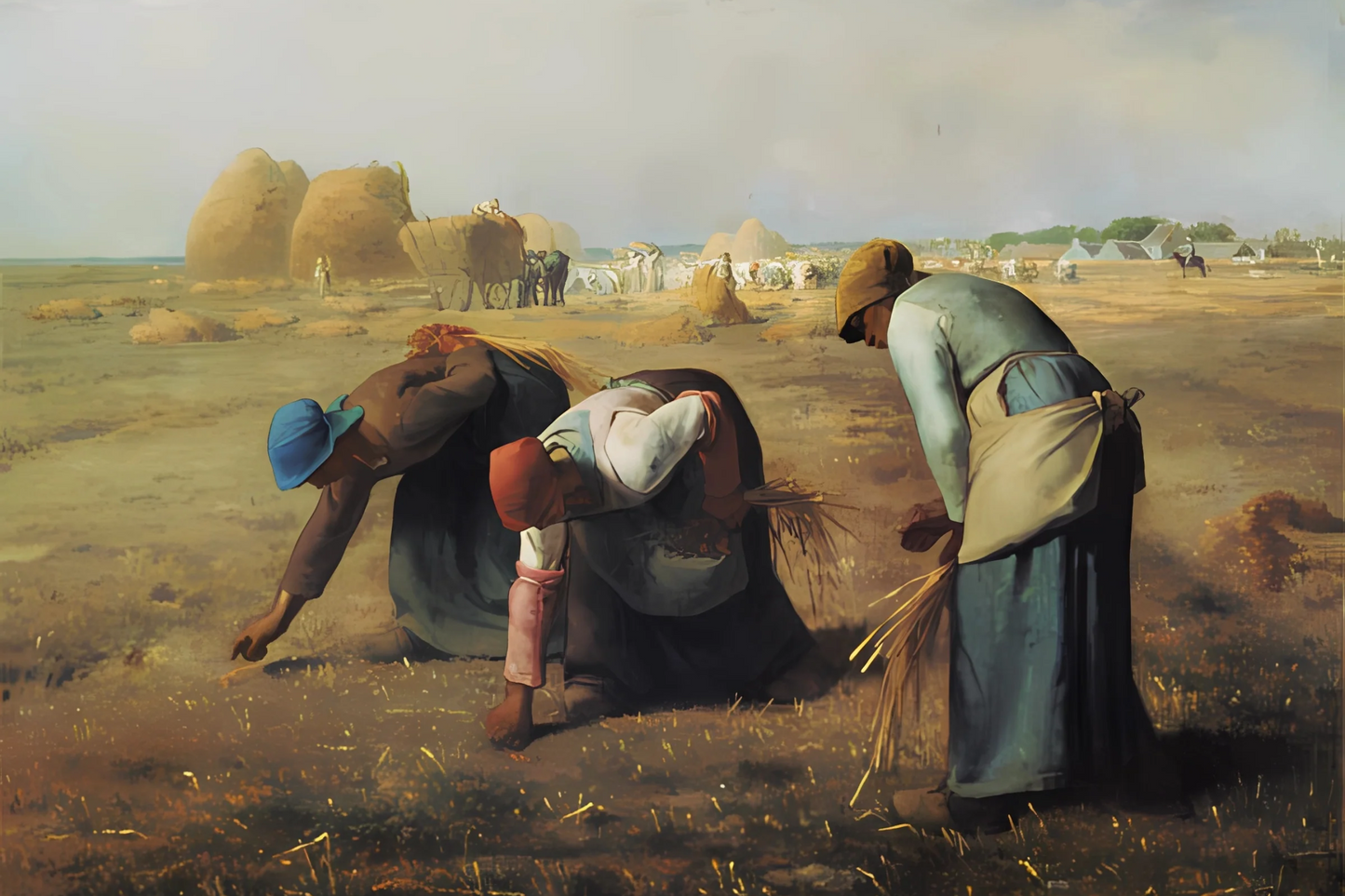 Les glaneuses - Jean-François Millet