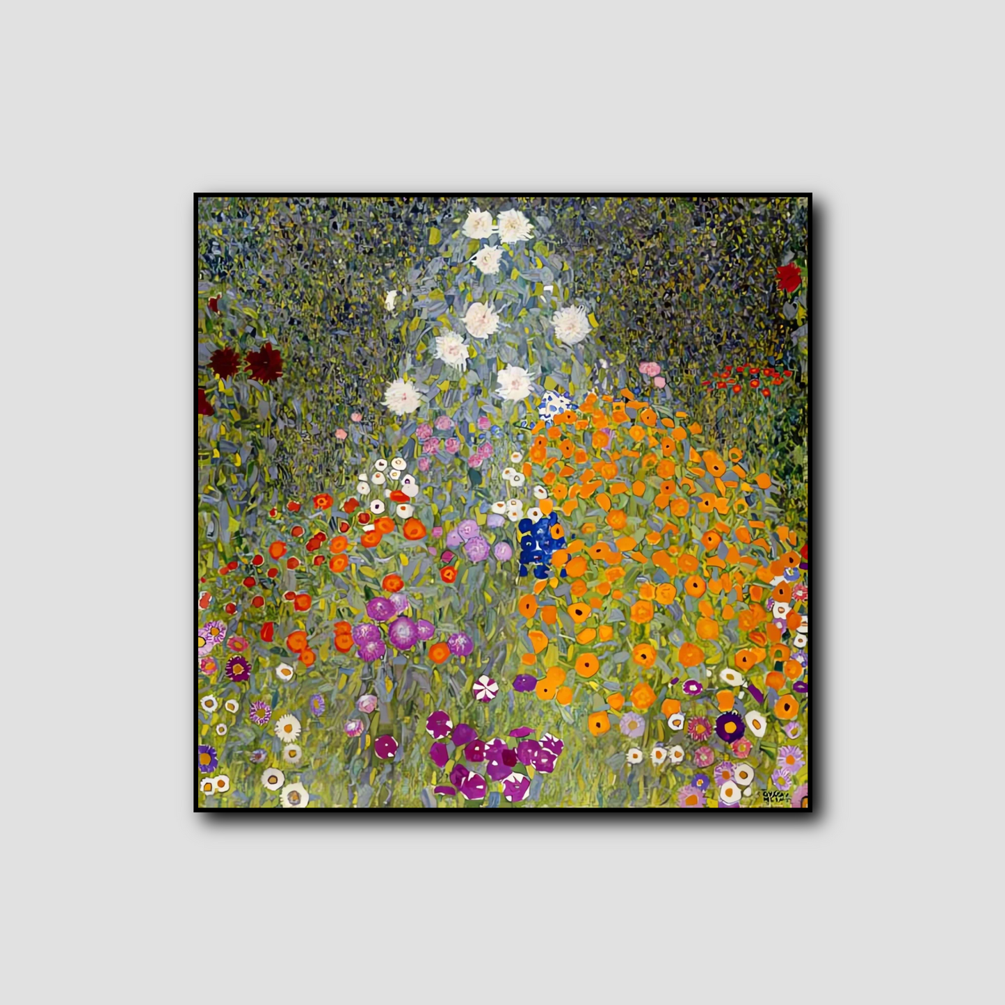 Jardin de cottage - Gustav Klimt