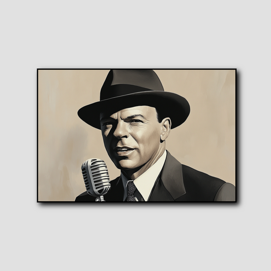 Tableau Frank Sinatra Crooner