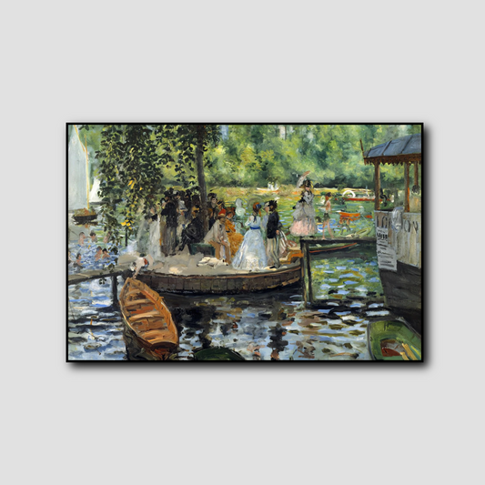 La Grenouillere - Pierre-Auguste Renoir