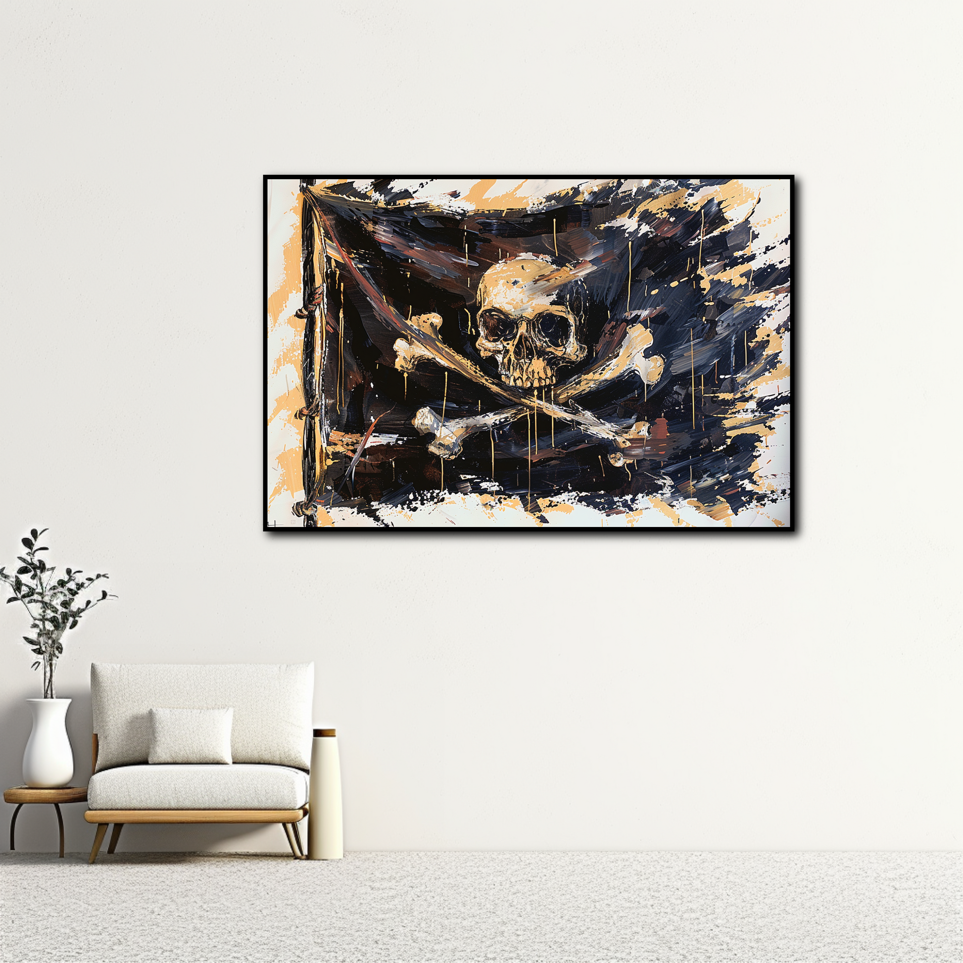 Tableau Le Drapeau Pirate