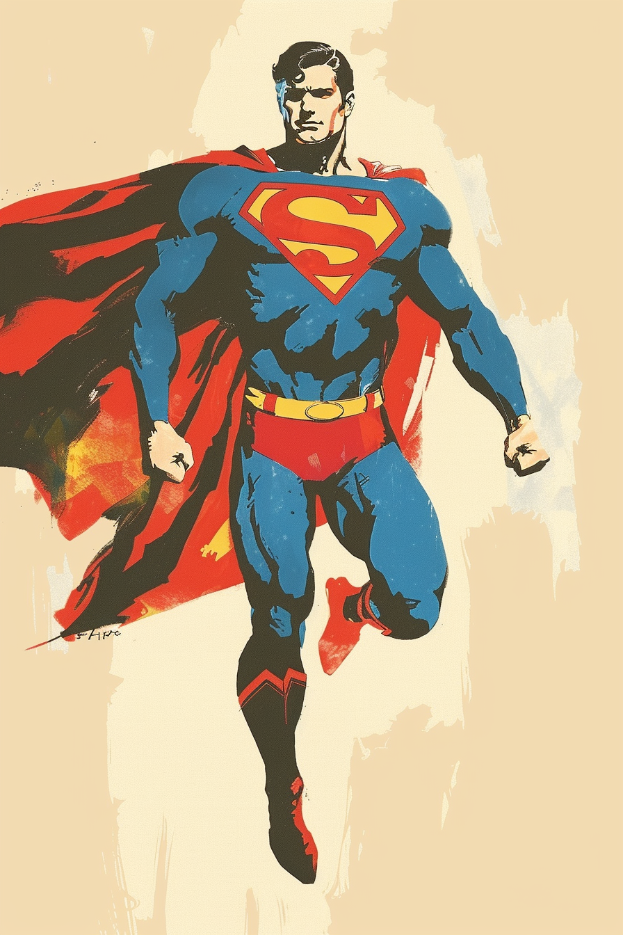 Tableau Superman