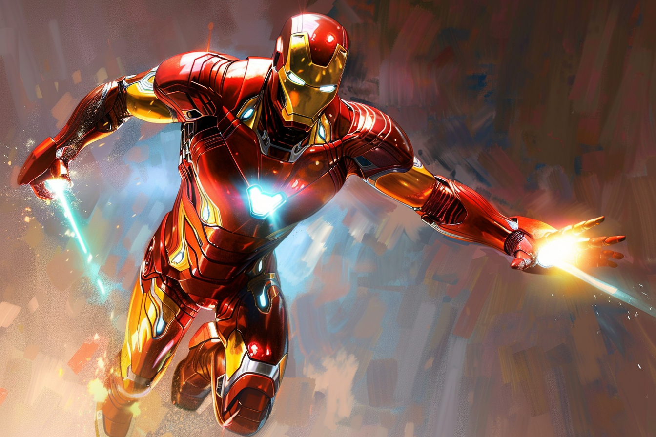 Tableau Iron Man Artwork