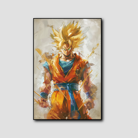 Tableau Dragon Ball Sangoku Saiyan