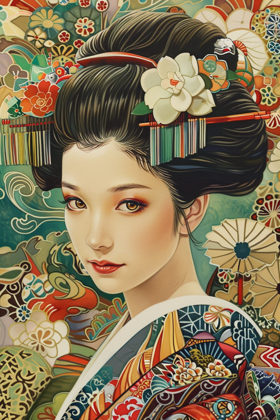 Tableau Japonais Shimada