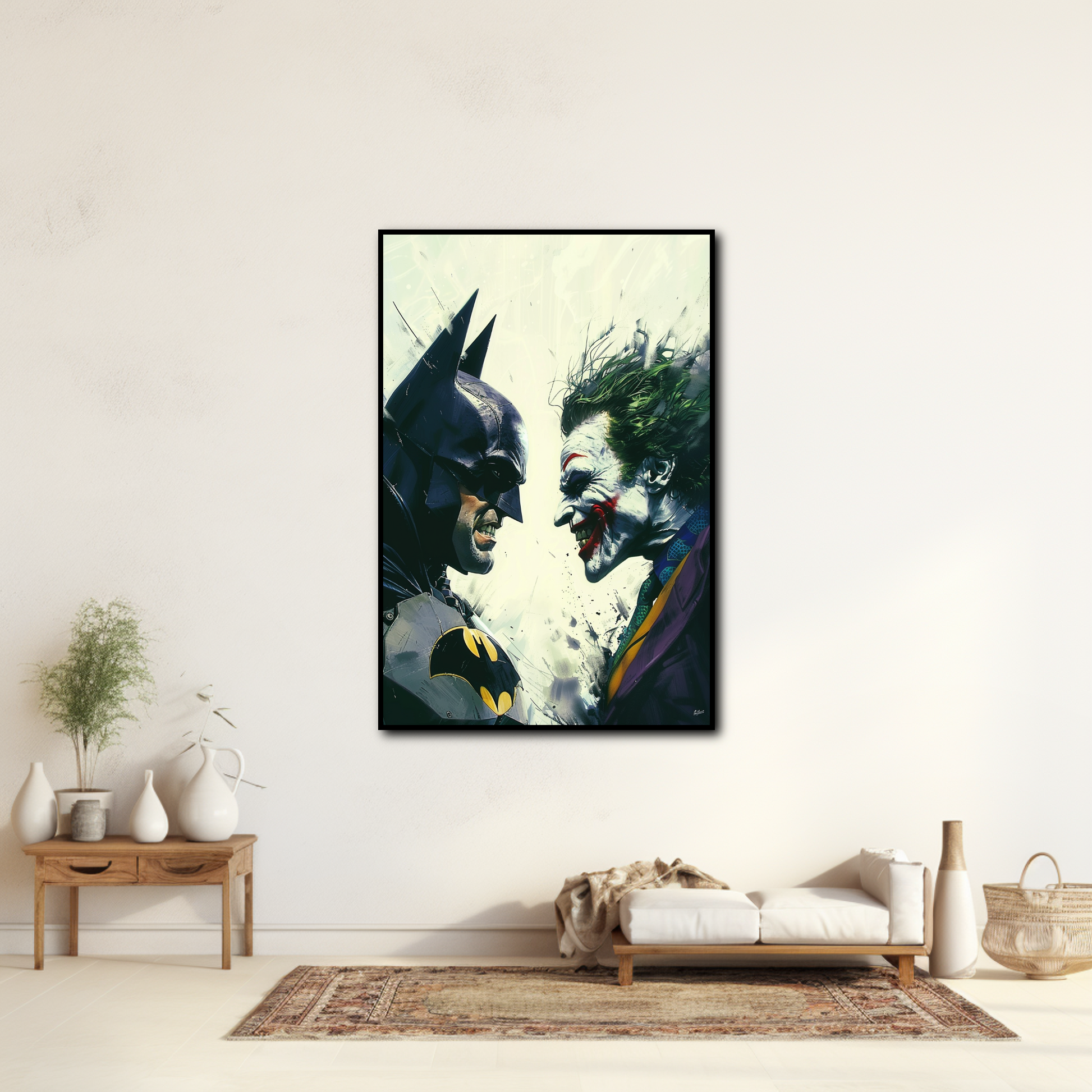 Tableau Batman vs Joker