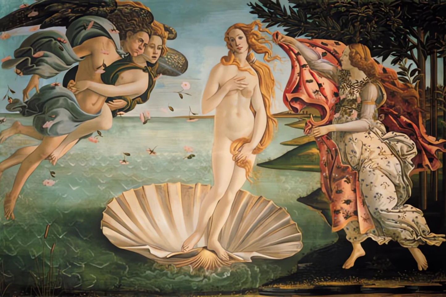 La Naissance de Venus - Sandro Botticelli