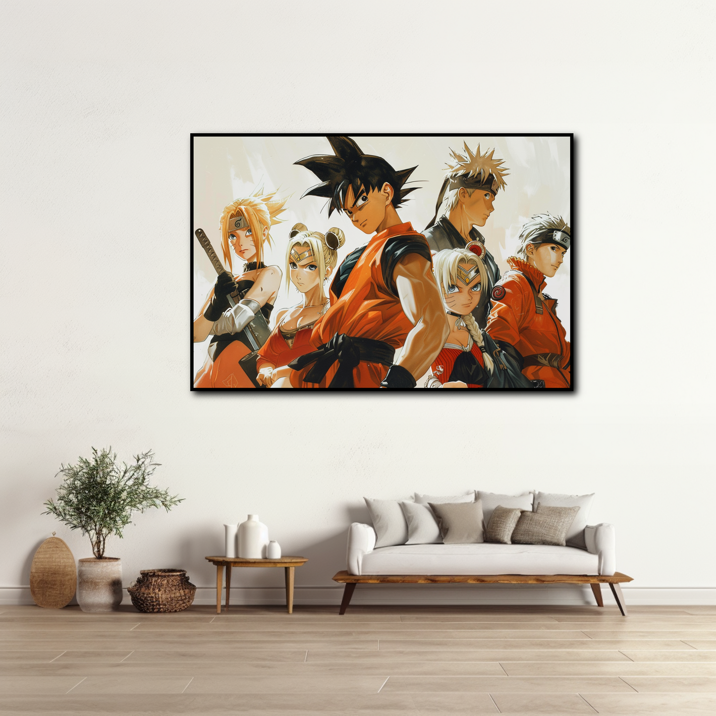 Tableau Manga Dbz Naruto