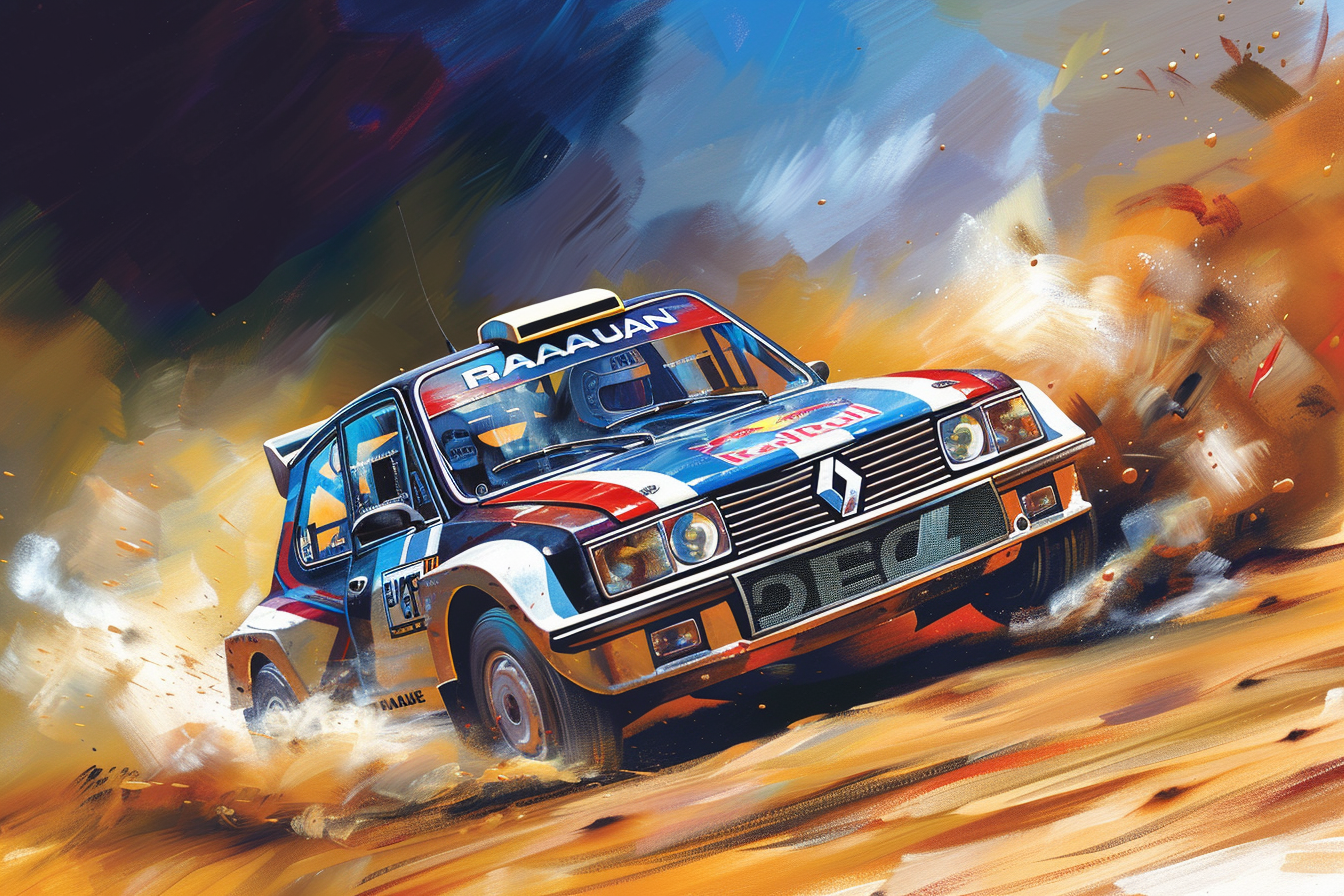 Tableau Renault 5 Turbo Rally