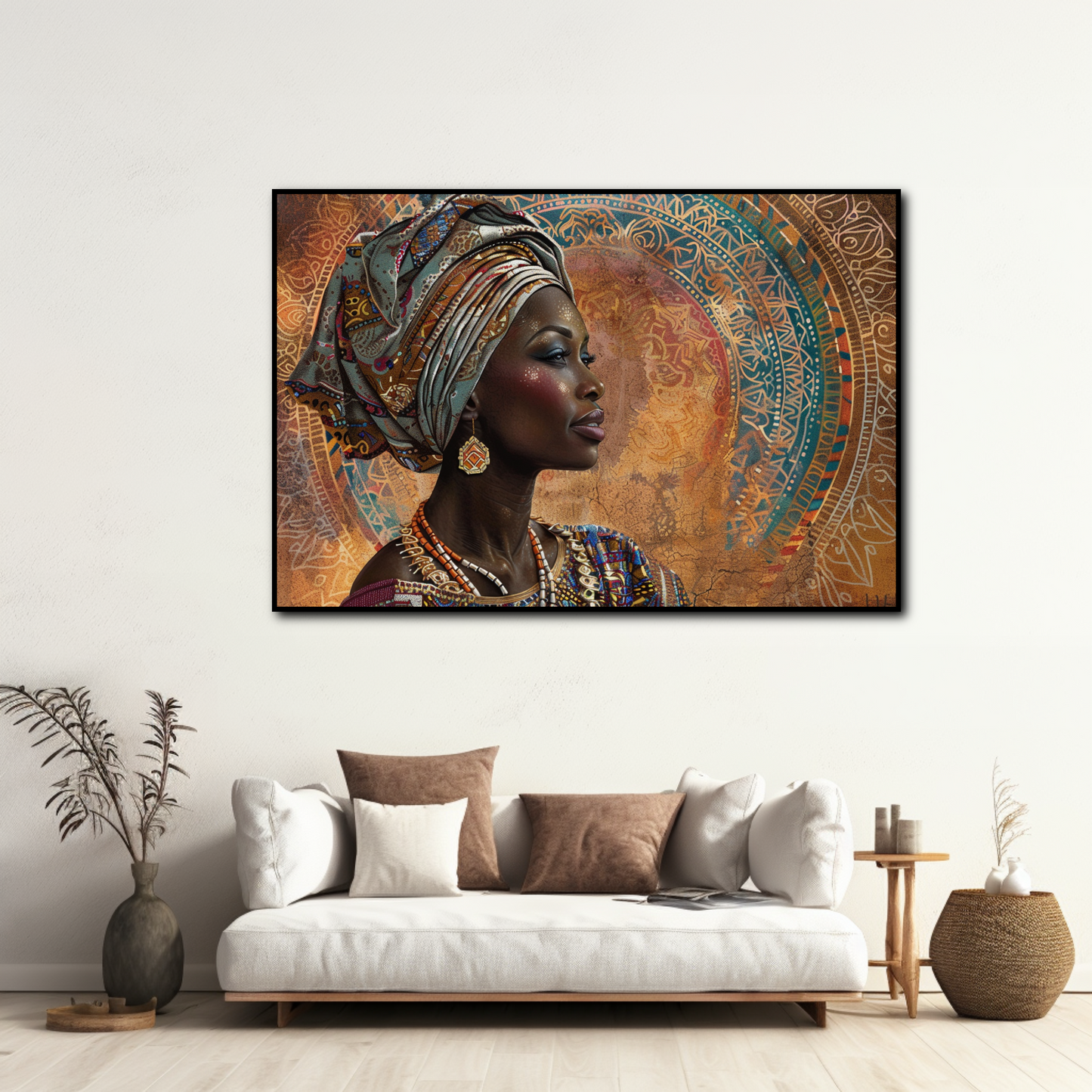 Tableau Femme Africaine