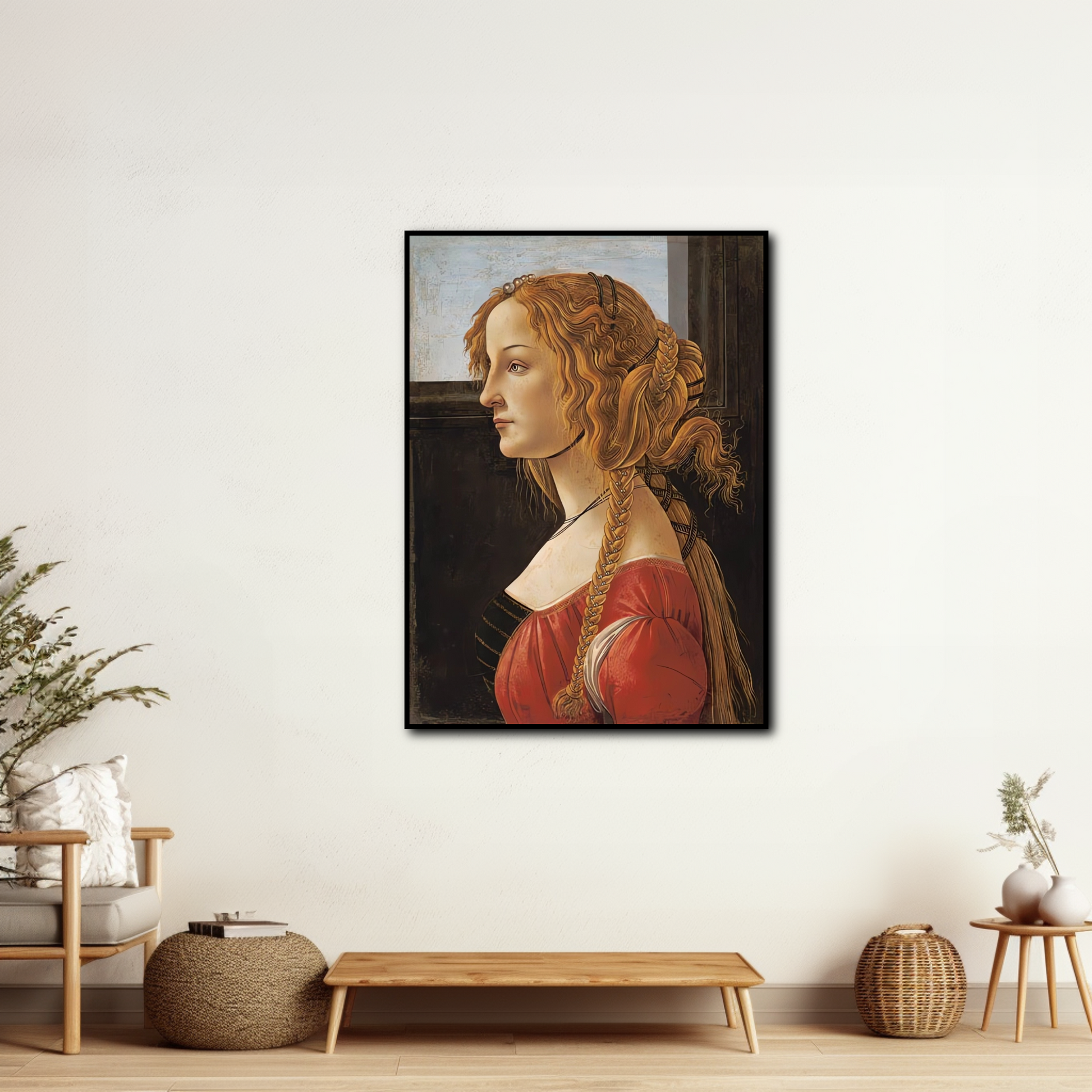 Portrait de Simonetta Vespucci - Sandro Botticelli