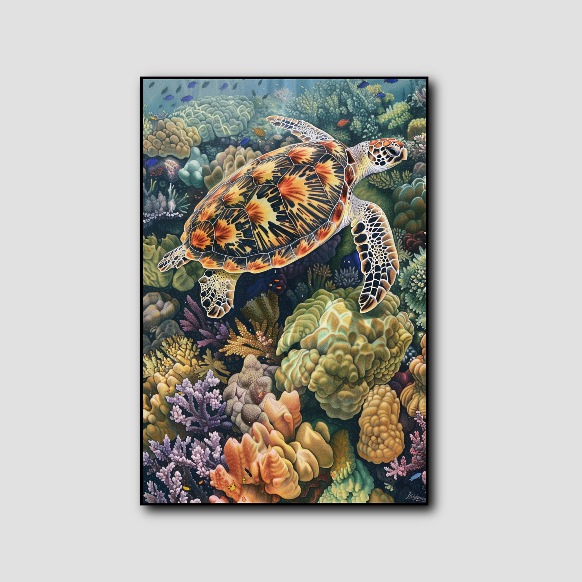 Tableau Tortue Imbriquée