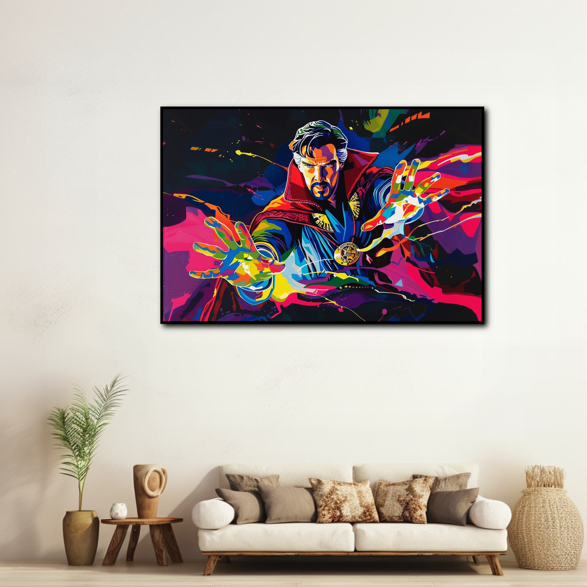 Tableau Doctor Strange Marvel Pop Art