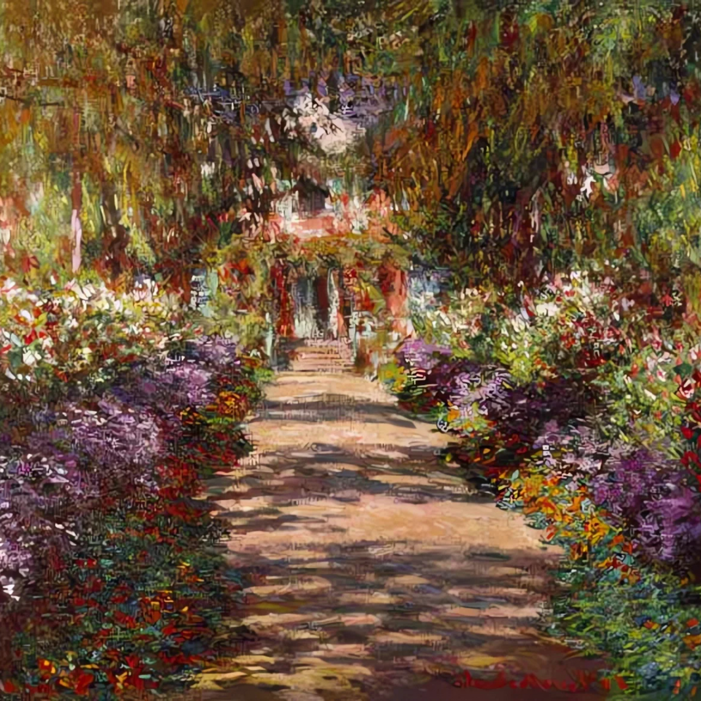 Avenue de Giverny - Claude Monet